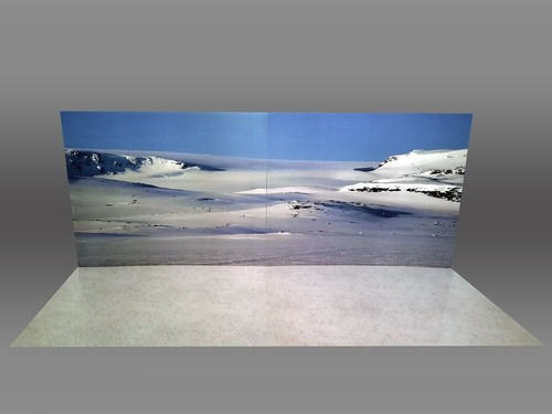 Oversize hoth glacier backdrop - oversize,
